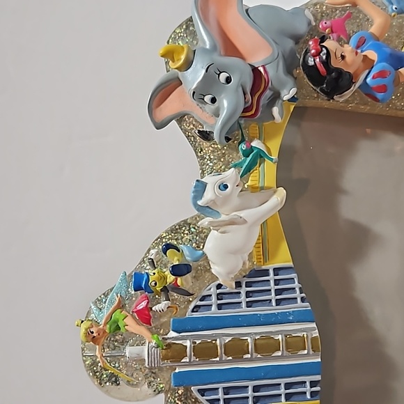 Walt Disney Parks & Resorts Rare Exclusive Princess Glitter Picture Frame - Picture 4 of 14